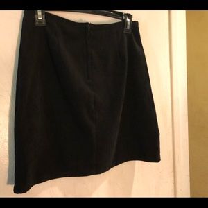 Soft Black Velvet Skirt Women’s Size Medium